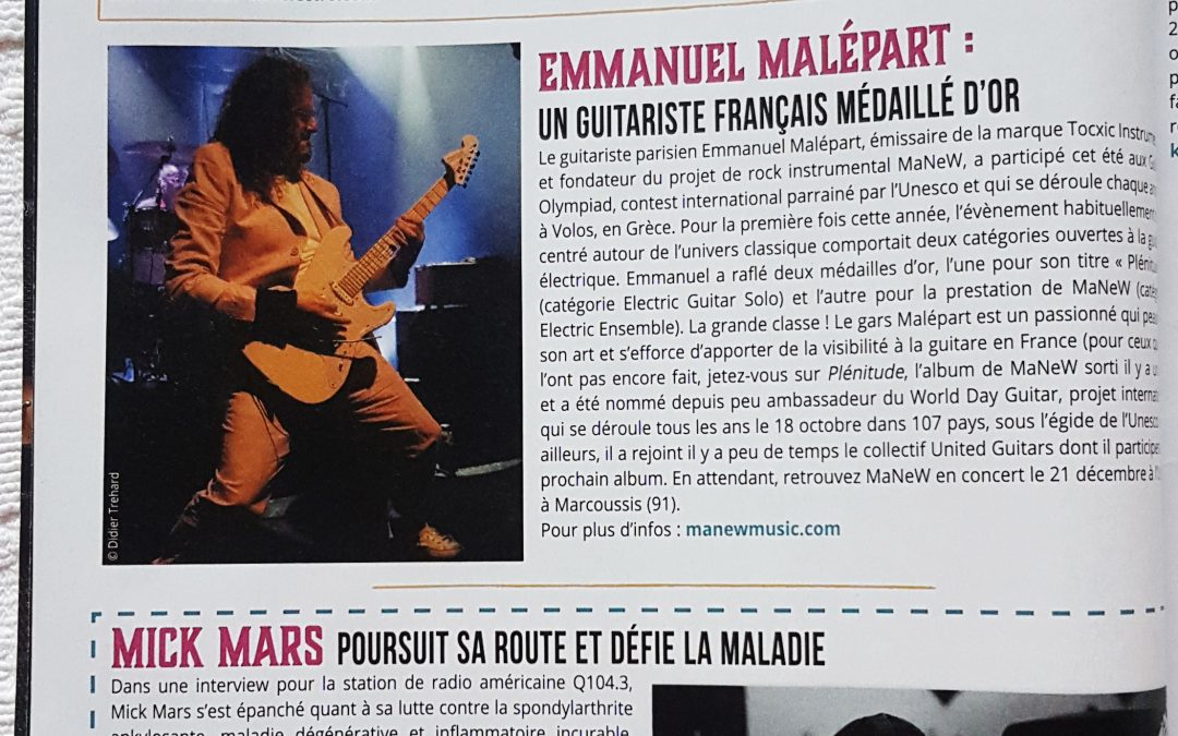Emmanuel Malépart dans Guitar Xtreme